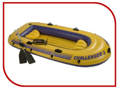 Лодка Intex Challenger-3 Set 68370