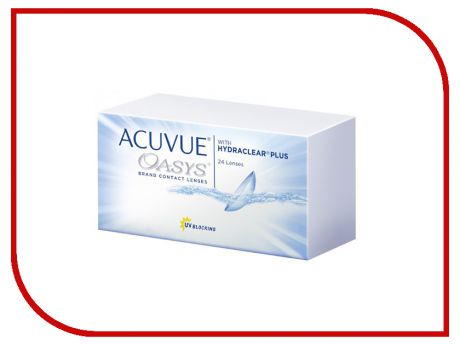 Контактные линзы Johnson & Johnson Acuvue Oasys with Hydraclear Plus (24 линзы / 8.4 / -2.75)