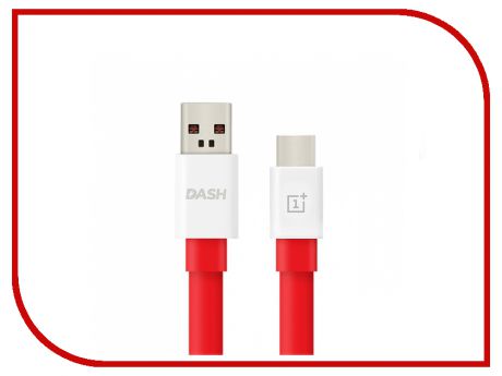 Аксессуар OnePlus Dash Charge USB - Type-C 1.5m Red 0202003401