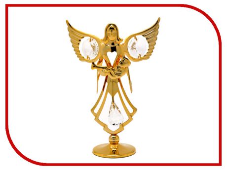 Новогодний сувенир Фигурка Crystocraft Ангел с младенцем 105-001-GCL