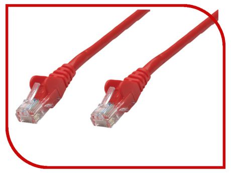 Сетевой кабель TV-COM UTP cat.5e 0.5m NP511-0.5-R Red