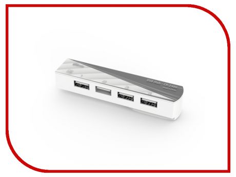Хаб USB Ritmix CR-2406 USB 4-ports White