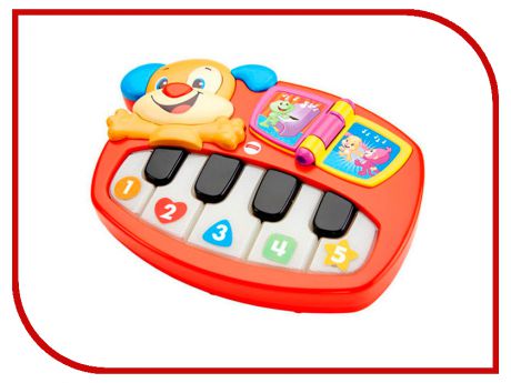 Детский музыкальный инструмент Mattel Fisher-Price Пианино-щенок DLK15