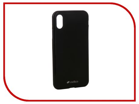 Аксессуар Чехол Melkco TPU Matt Black для APPLE iPhone X 15385