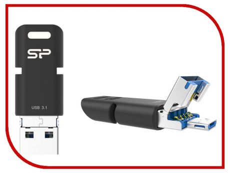 USB Flash Drive 32Gb - Silicon Power C50 SP032GBUC3C50V1K