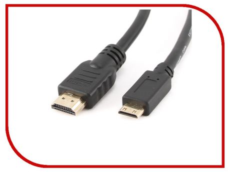 Аксессуар Gembird Cablexpert HDMI-miniHDMI 19M v1.4 3D Ethernet 3m Black CC-HDMI4C-10