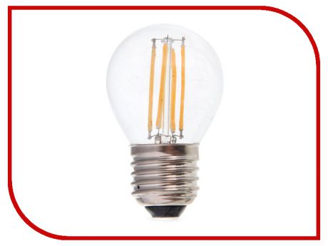 Лампочка Rev LED Filament Шарик E27 G45 7W 2700K DECO Premium теплый свет 32443 0