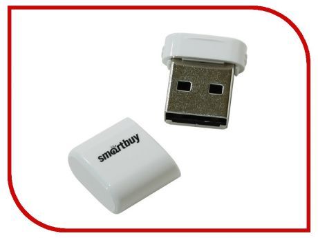 USB Flash Drive 32Gb - SmartBuy LARA White SB32GBLARA-W