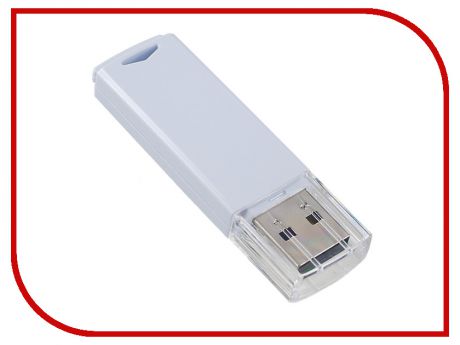 USB Flash Drive 4Gb - Perfeo C06 White PF-C06W004