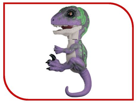 Игрушка WowWee Fingerlings Динозавр Рейзор Purple - Dark Green 3784