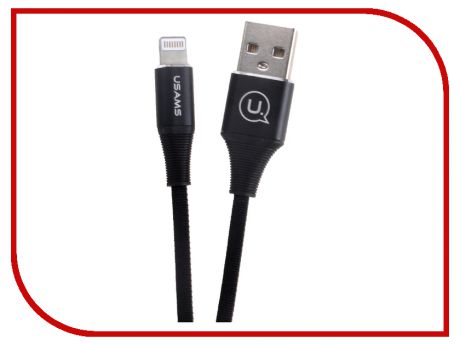Аксессуар USAMS Mermaid Series US-SJ185 USB - Lightning 1.2m Black