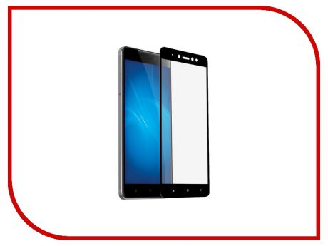 Аксессуар Закаленное стекло для Xiaomi Redmi Note 5A / Note 5A Prime DF Full Screen xiColor-18 Black