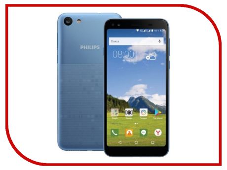 Сотовый телефон Philips S395 Blue
