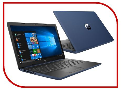 Ноутбук HP 15-da0186ur Twilight Blue 4MV82EA (Intel Core i3-7020U 2.3 GHz/4096Mb/128Gb SSD/nVidia GeForce MX110 2048Mb/Wi-Fi/Bluetooth/Cam/15.6/1920x1080/Windows 10 Home 64-bit)