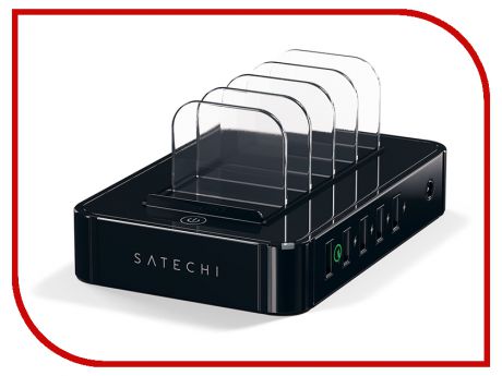 Док-станция Satechi Smart Charging Station USB 5-Ports Black ST-MCS5B