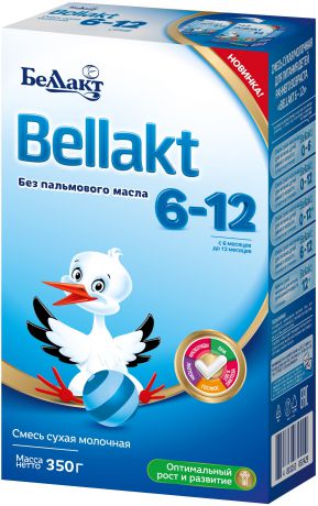 Сухие Беллакт Беллакт «Bellakt 6-12» с 6 мес. 350 г