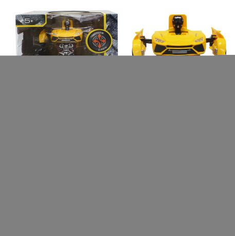 Роботы 1toy Хэтчбек 38 см желтый
