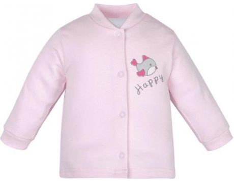 Первые вещи новорожденного Barkito Кофточка для девочки "Зайчонок" Barkito розовый