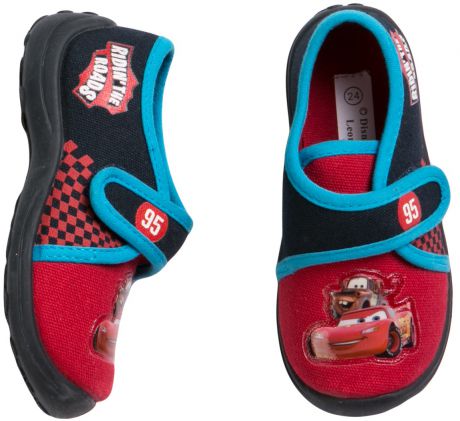 Ботинки и полуботинки Disney cars Полуботинки для мальчика Disney cars сине-красный