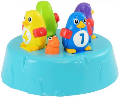 Игрушки для ванны Tomy Игрушка для ванны Lubby «Остров пингвинов-прыгунов»