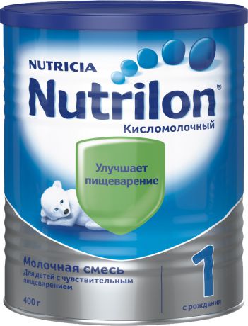Сухие Nutrilon Кисломолочная смесь Nutrilon-1 с рождения 400 г