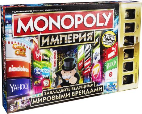 Развлекательные игры MONOPOLY Настольная игра Hasbro «Монополия: Империя»