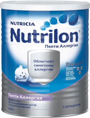 Сухие Nutrilon Сухая смесь Nutrilon Пепти Аллергия с рождения 400 г