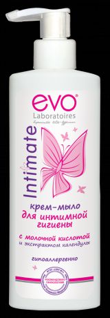 Косметика для мам EVO Крем-мыло EVO «Intimate» для интимной гигены 200 мл