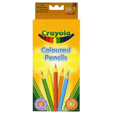 Ручки и карандаши Crayola Набор карандашей Crayola 24 шт.