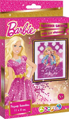 Наборы для творчества Barbie Набор для вышивания бисером