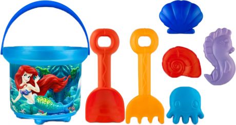 Игрушки для песка РосИгрушка Рославльская игрушка Disney «Ариэль и Флаундер», «Джейк», «Феи» 2 л.