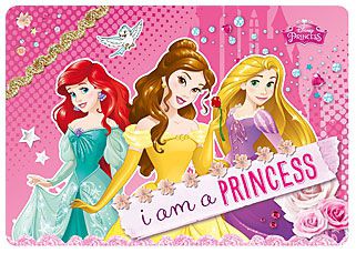 Канцелярия Princess Подкладка на стол Disney Princess для занятий творчеством