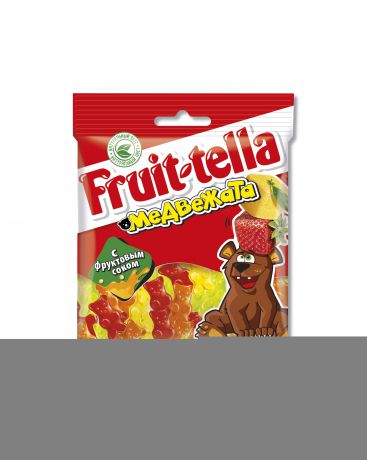 Десерты Fruittella Жевательный мармелад Fruittella «Медвежата» 70 г