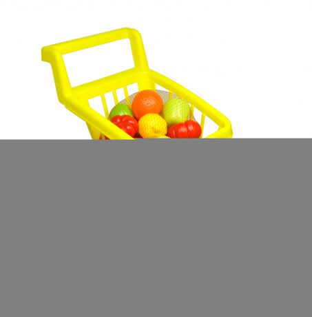 Игровые наборы Профессия Спектр Тележка из супермаркета с овощами и фруктами