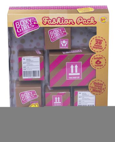 Аксессуары 1toy Игровой набор 1Toy 6 посылок с сюрпризом для кукол Boxy Girls 24 предмета