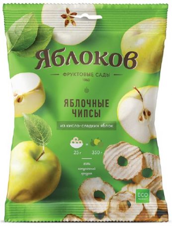 Десерты Яблоков Яблоков из кисло-сладких яблок 25 г