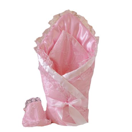 Комплекты на выписку Арго Одеяло на выписку для девочки Арго «Алиса» розовое