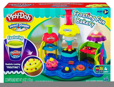 Пластилин Play-Doh Игровой набор Play-Doh «Фабрика пирожных» с пластилином