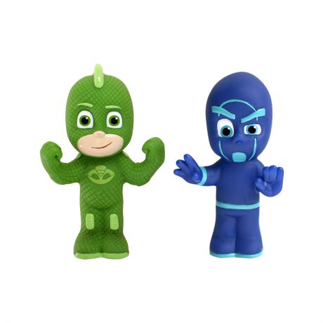 Игрушки для ванны PJ Masks Игровой набор Гекко и Ночной ниндзя