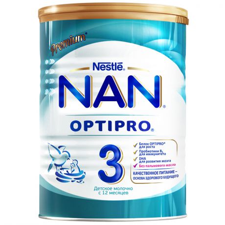 Сухие NAN Молочко NAN 3 Optipro детское с 12 мес. 400 г