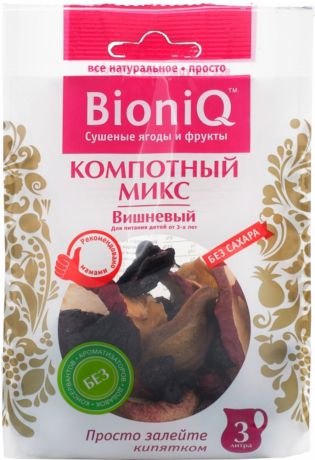 Детский чай BioniQ микс вишневый 80 г