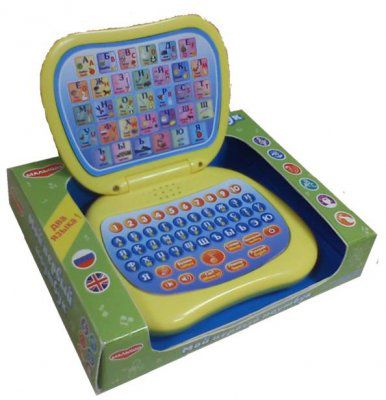 Интерактивное обучение Малыши Развивающая игрушка Малыши «Мой первый ноутбук»