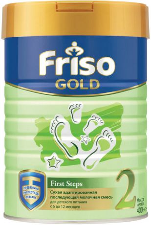 Сухие Friso Молочная смесь Friso Фрисо Gold 2 с 6 мес. 400 г