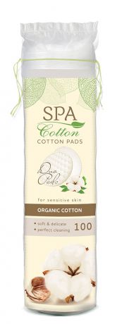 Ватные палочки и диски SPA Cotton Organic