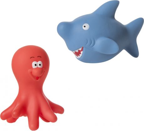 Игрушки для ванны Курносики Осьминог и акула