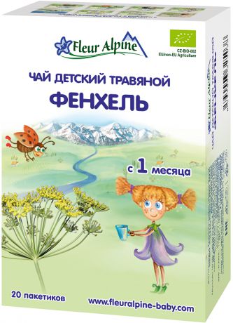 Детский чай Fleur Alpine Чай Fleur Alpine Фенхель с 1 мес. 30 г