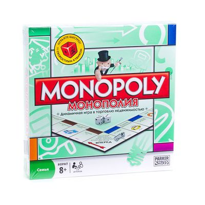 Развивающие и обучающие MONOPOLY Монополия