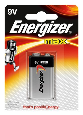 Элементы питания Energizer Max 522 9V 1 шт.