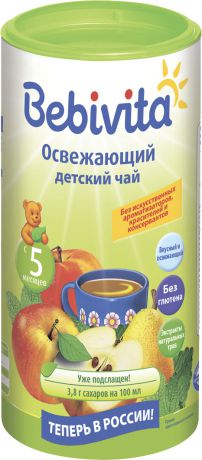 Детский чай Bebivita Bebivita «Освежающий» с 5 мес. 200 г