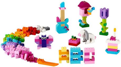 LEGO LEGO Classic Дополнение к набору для творчества – пастельные цвета